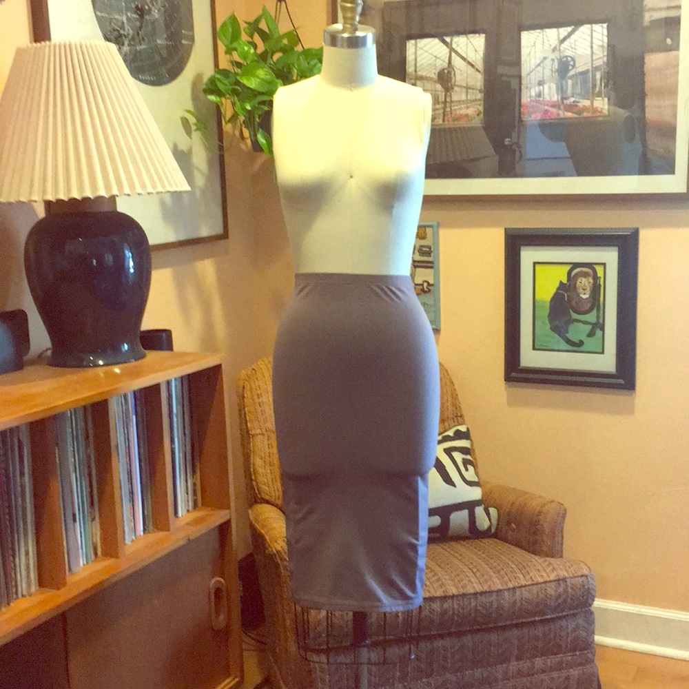 Wolford Grey Pencil Skirt